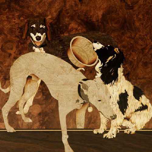 Лазерная резка шпона