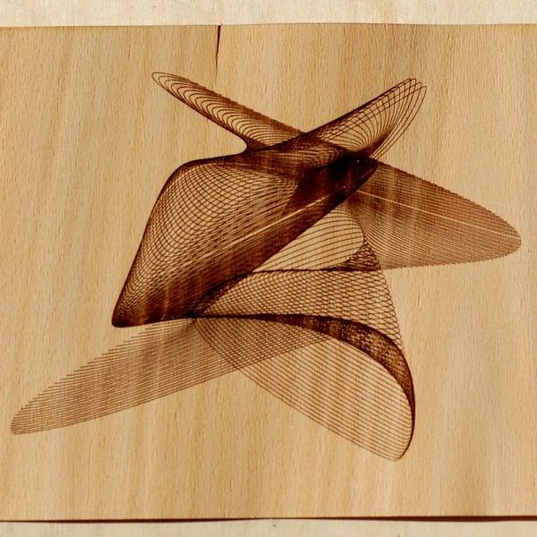 Лазерная гравировка шпона