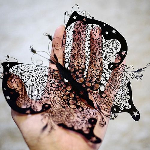 Лазерная резка бумаги