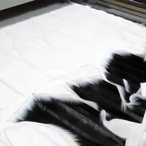 Лазерная резка меха