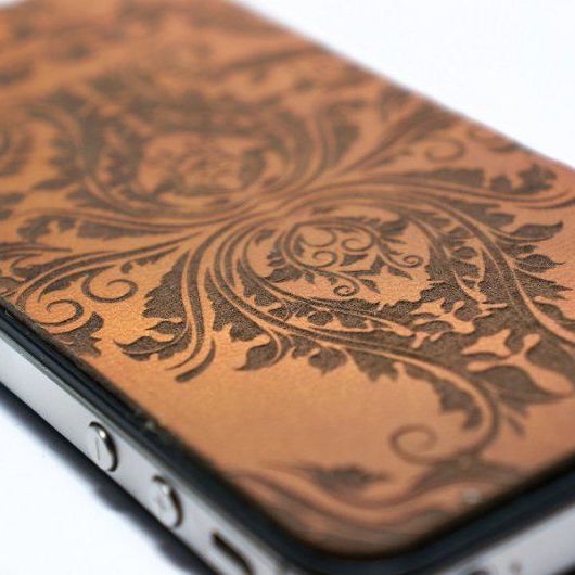 Лазерная гравировка кожи