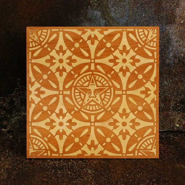 Лазерная гравировка шпона