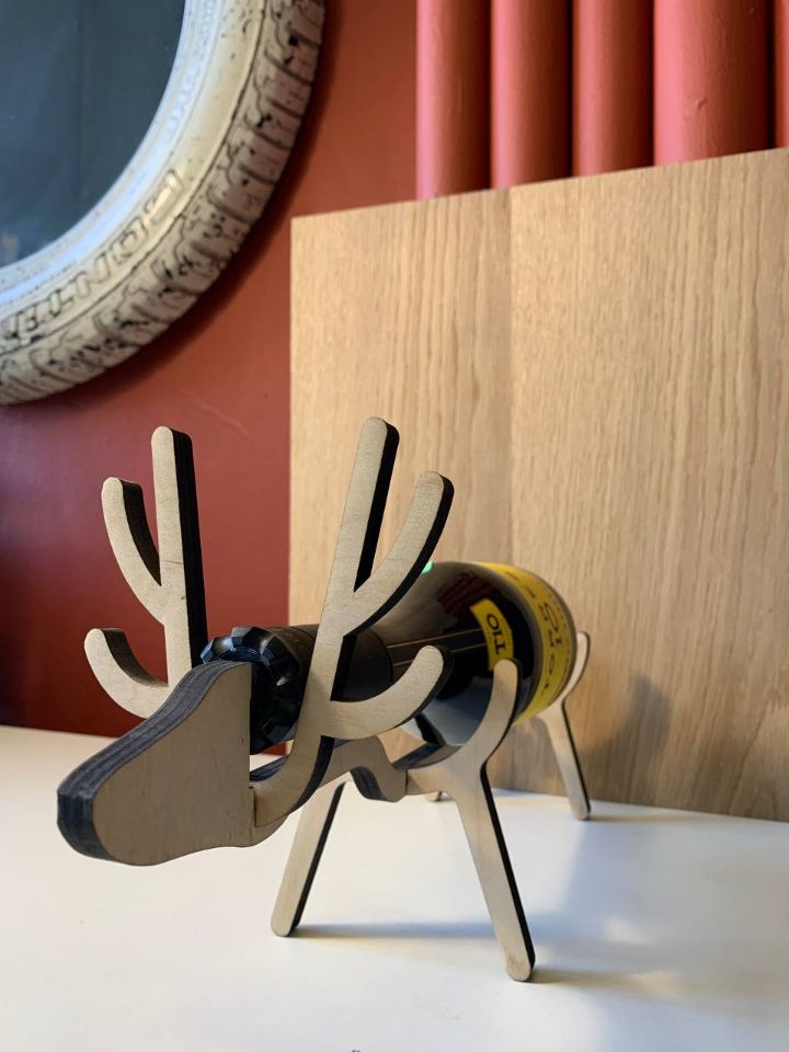 Лазерная резка "Олень"