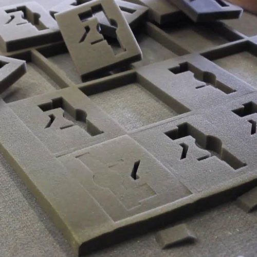 Лазерная резка поролона