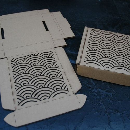 Лазерная резка картона