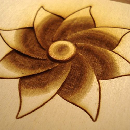 Лазерная гравировка фанеры