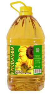 продажа подсолнечное масла Кристаллина оптом
