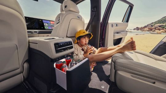 Холодильник во втором ряду