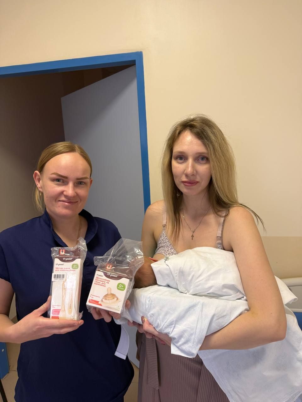 Бренд Thyseed и Балашихинский роддом организовали благотворительную акцию для молодых мам в преддверии Дня матери