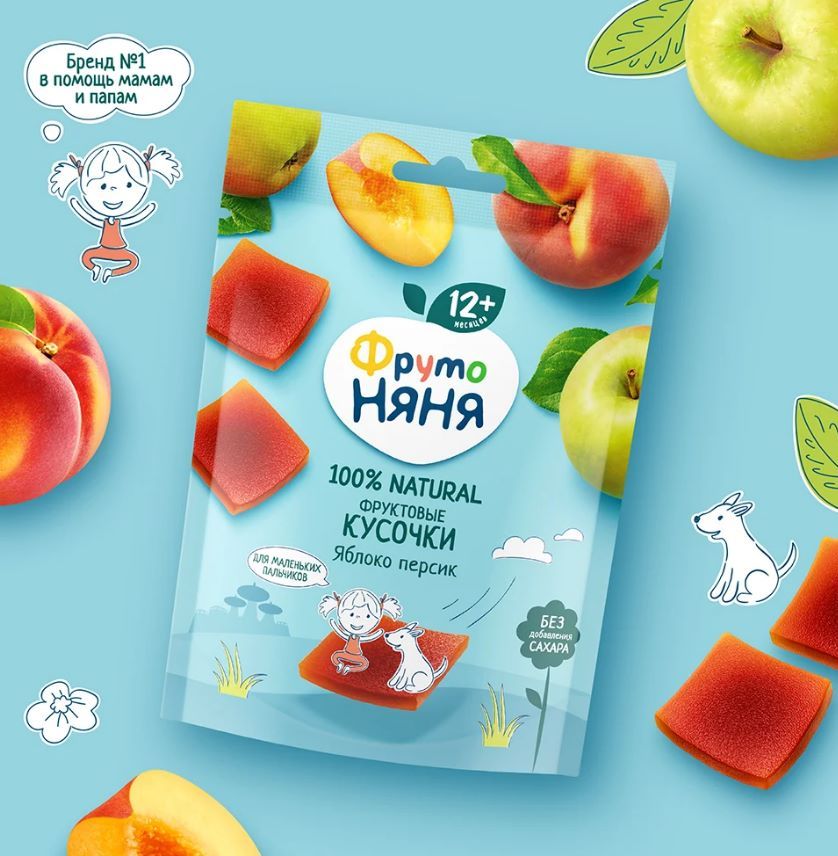 фруктовые кусочки от «ФрутоНяни»