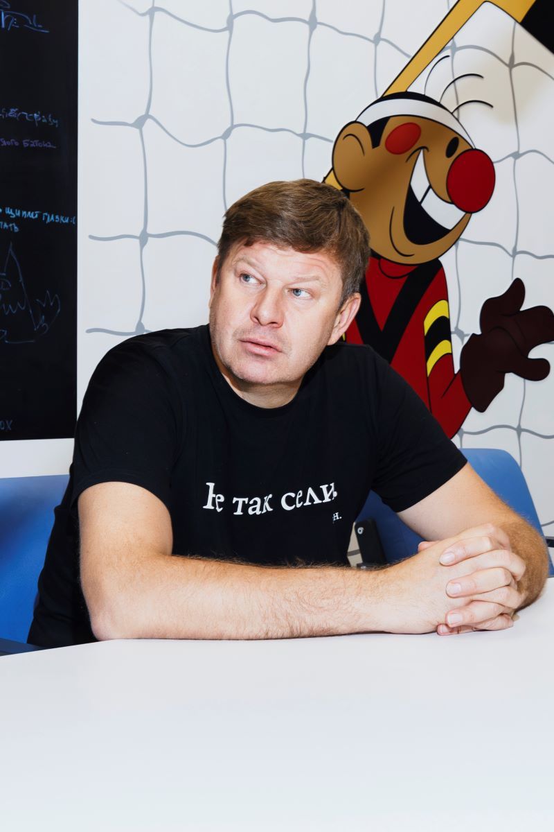 Дмитрий Губерниев озвучил спортивный мультсериал «Чемпионы» от киностудии «Союзмультфильм»