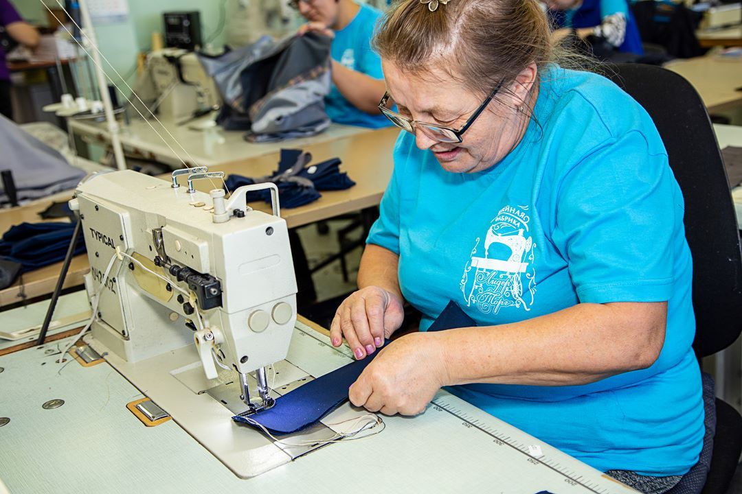 Производство детской одежды на швейной фабрике «Лидер-Торг»