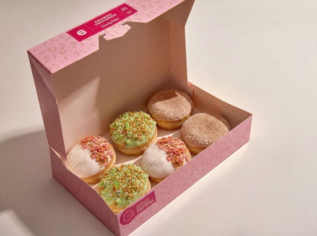 Сеть пончиковых «Кранчи Дрим» – пончики для любого случая