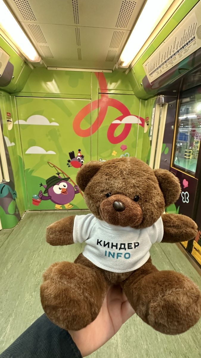 Смешарики и Фиксики составят компанию пассажирам московского метро: на синей ветке запущен тематический поезд 
