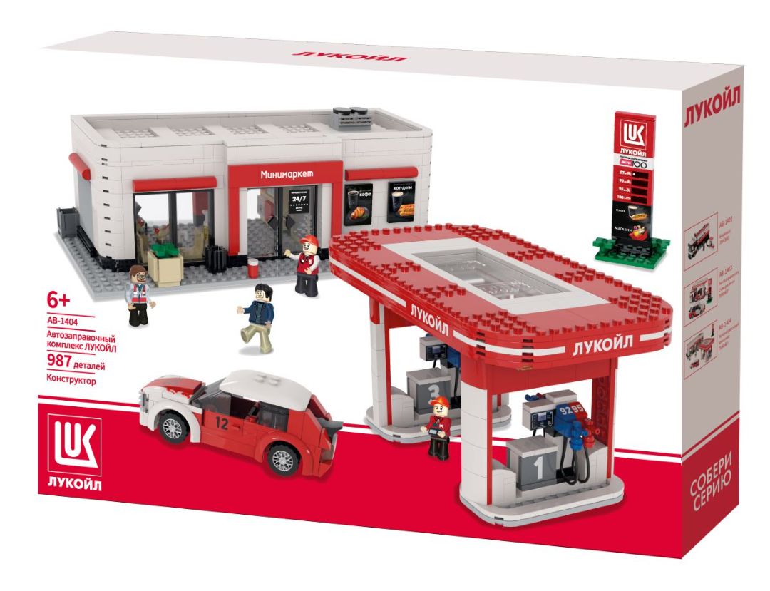 Brick Labs выпустил серию конструкторов для компании «Лукойл»