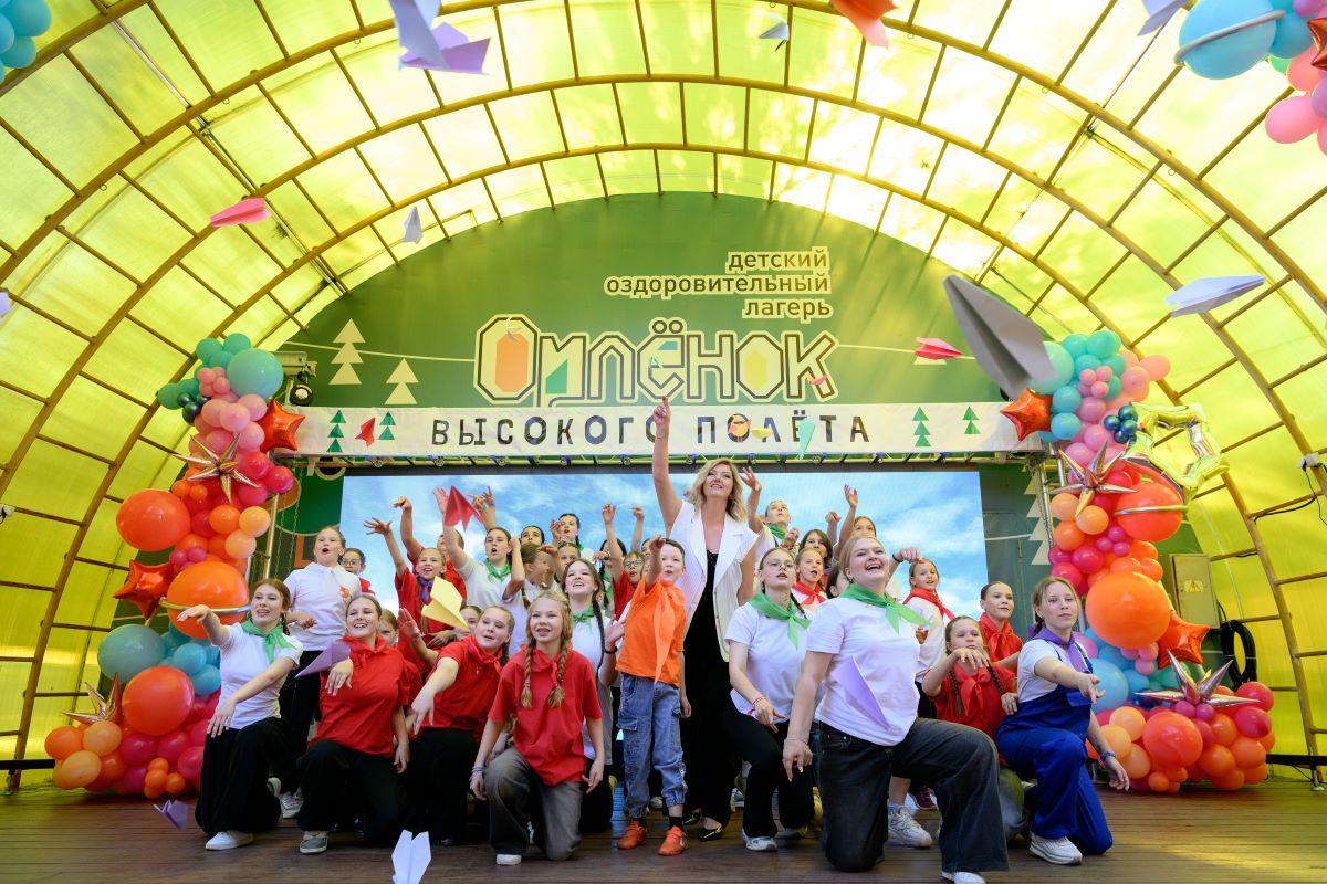 Детскому оздоровительному лагерю «Орленок» Сыктывкарского ЛПК 55 лет