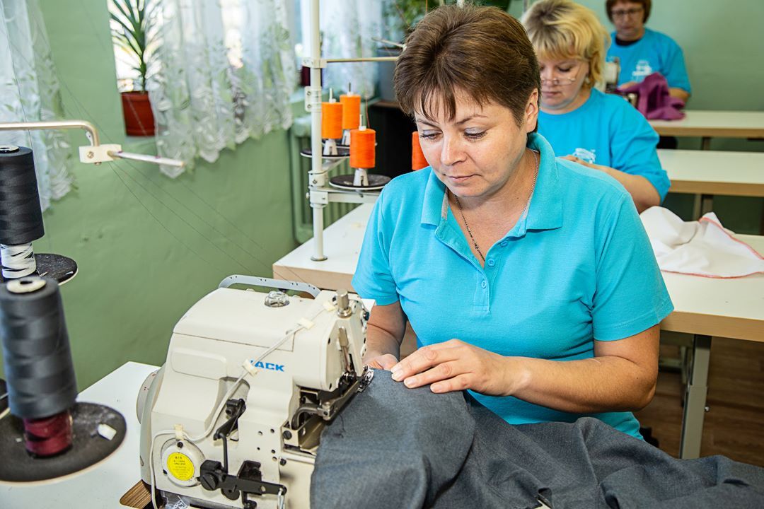 Производство детской одежды на швейной фабрике «Лидер-Торг»