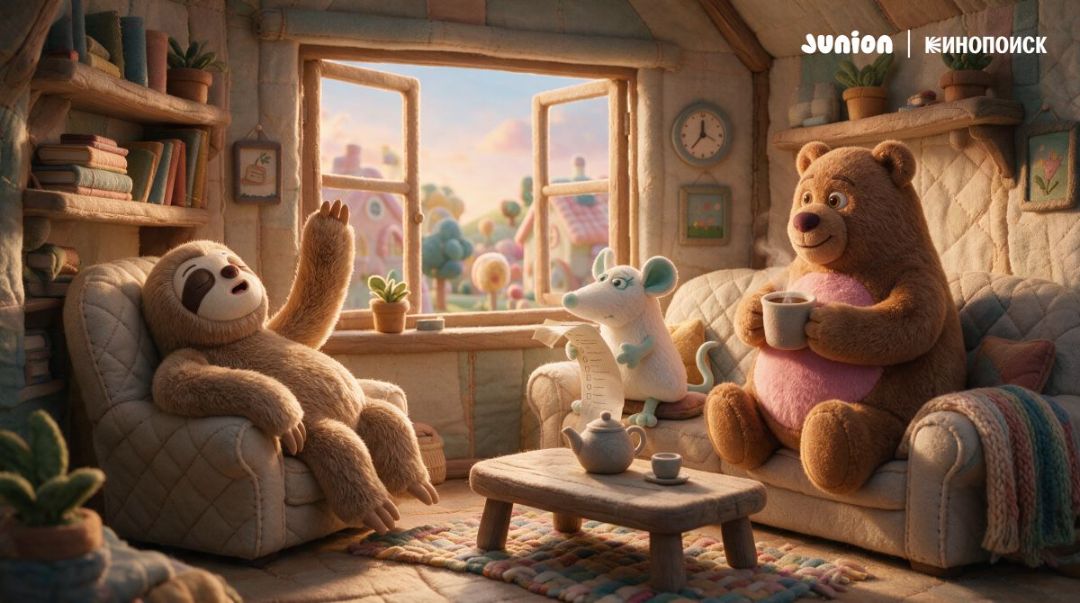 «Кинопоиск» и «Яндекс Фабрика» выпустят анимационный сериал «Плюшвиль»