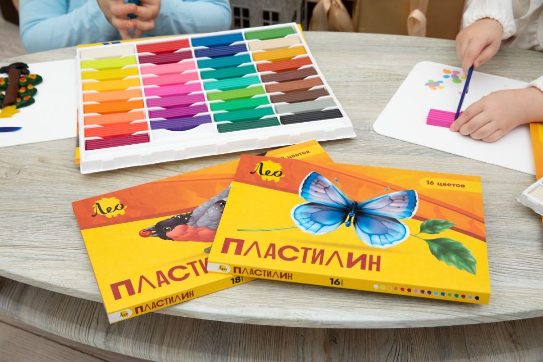 Пластилин ЛЕО
