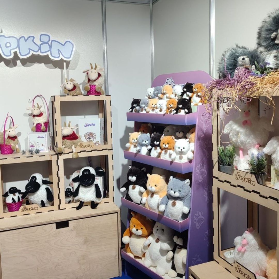 Lapkin на выставке Игрушка Маркет