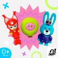 Компания Super01 представила новую серию игрушек для купания по мотивам мультсериала «Геройчики» в рамках партнерства с 0+ Media.