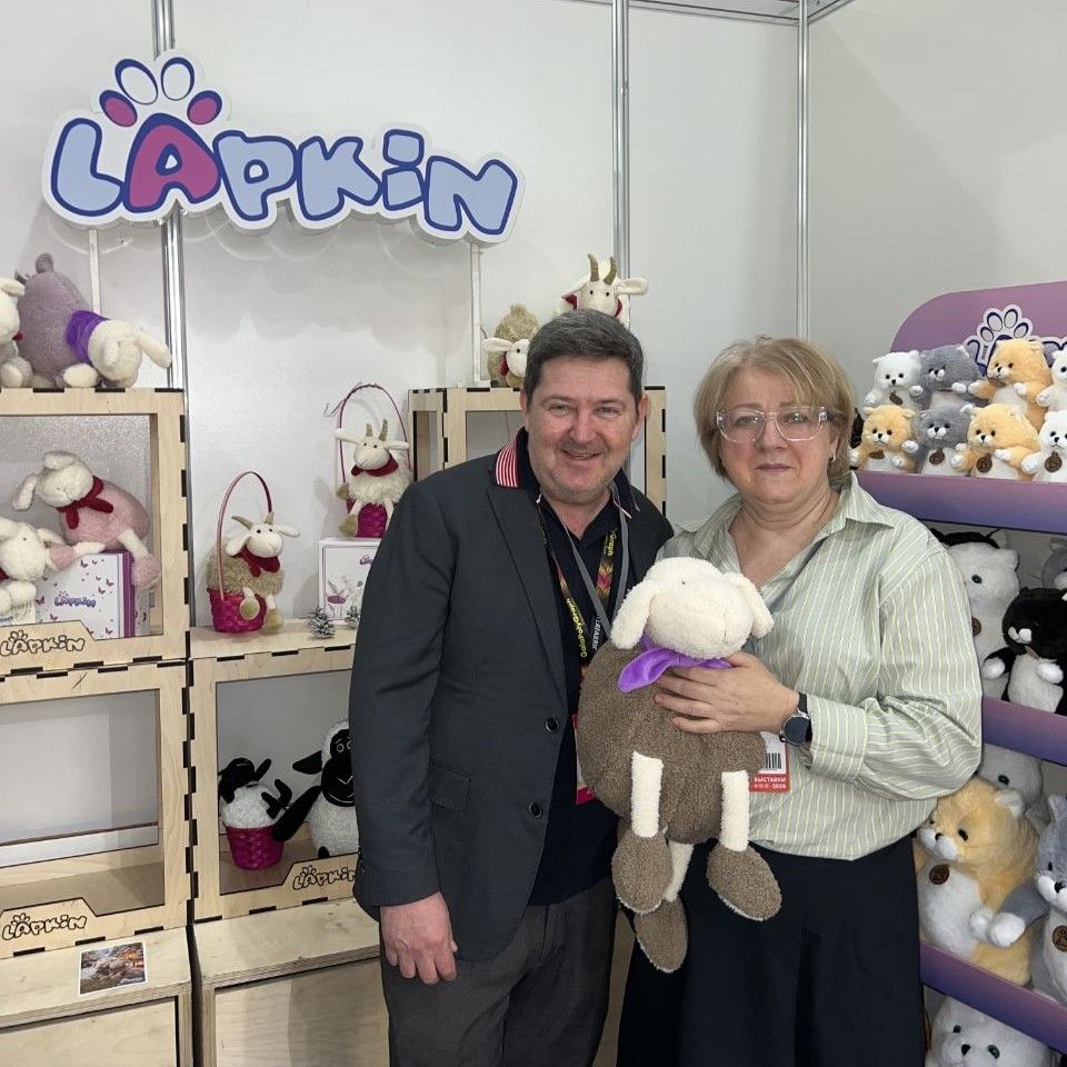 Lapkin на выставке Игрушка Маркет