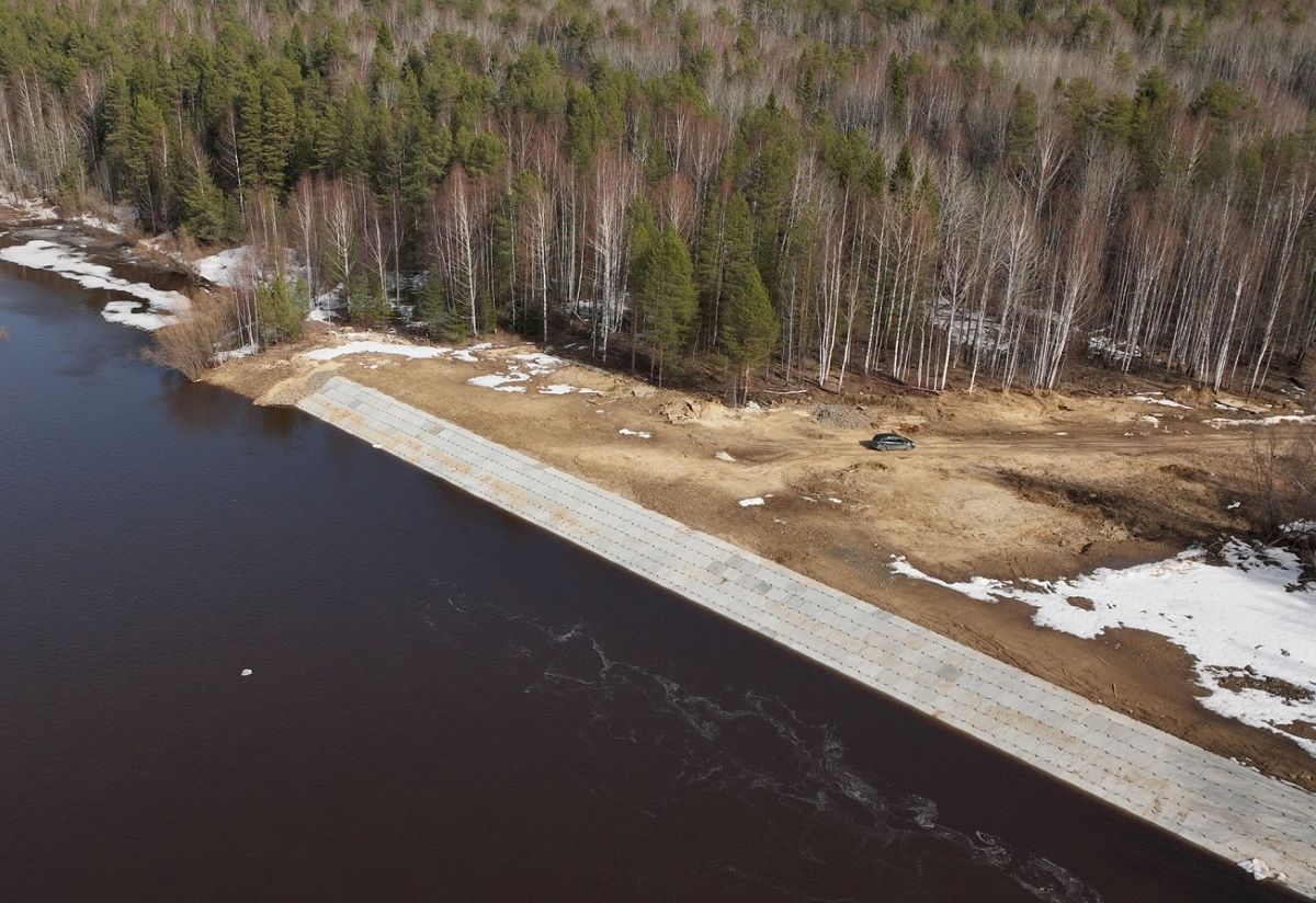 Сыктывкарский ЛПК завершил модернизацию основного водовыпуска