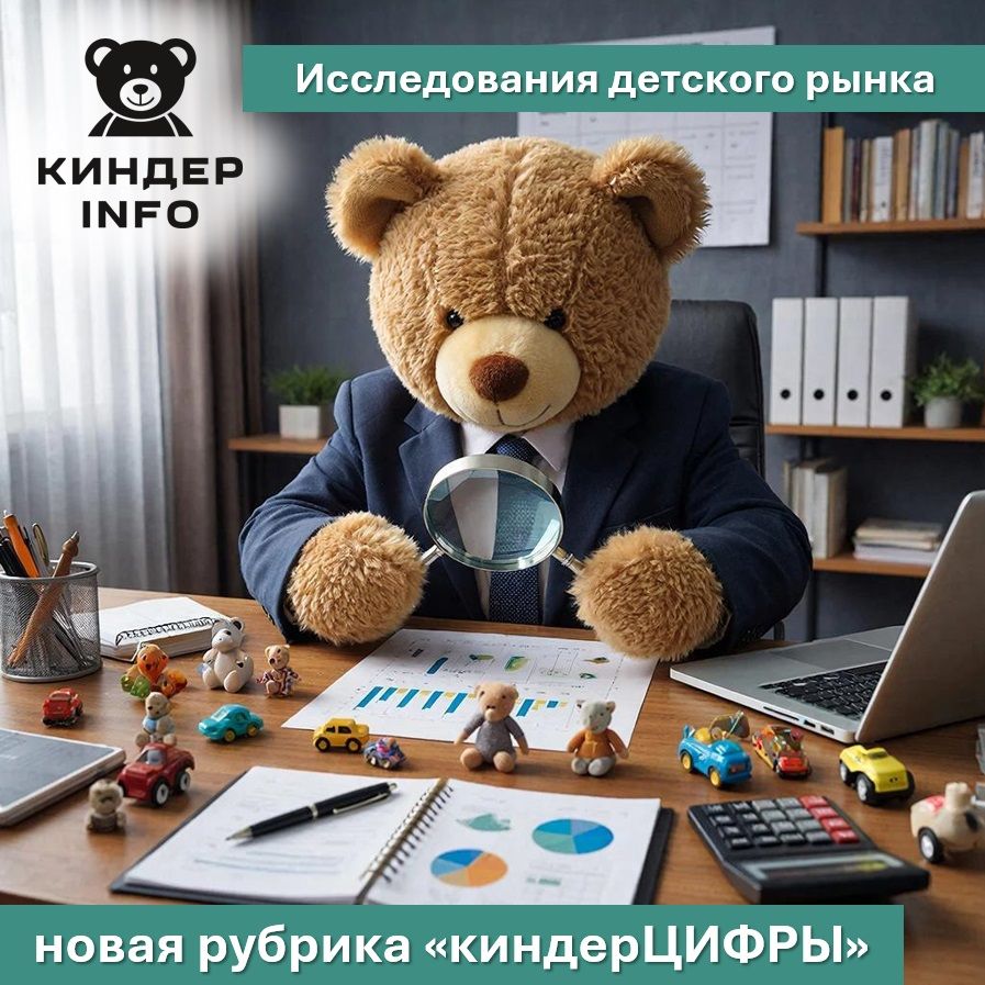 КИНДЕРinfo: рубрика киндерЦИФРЫ. Исследования рынка детских товаров