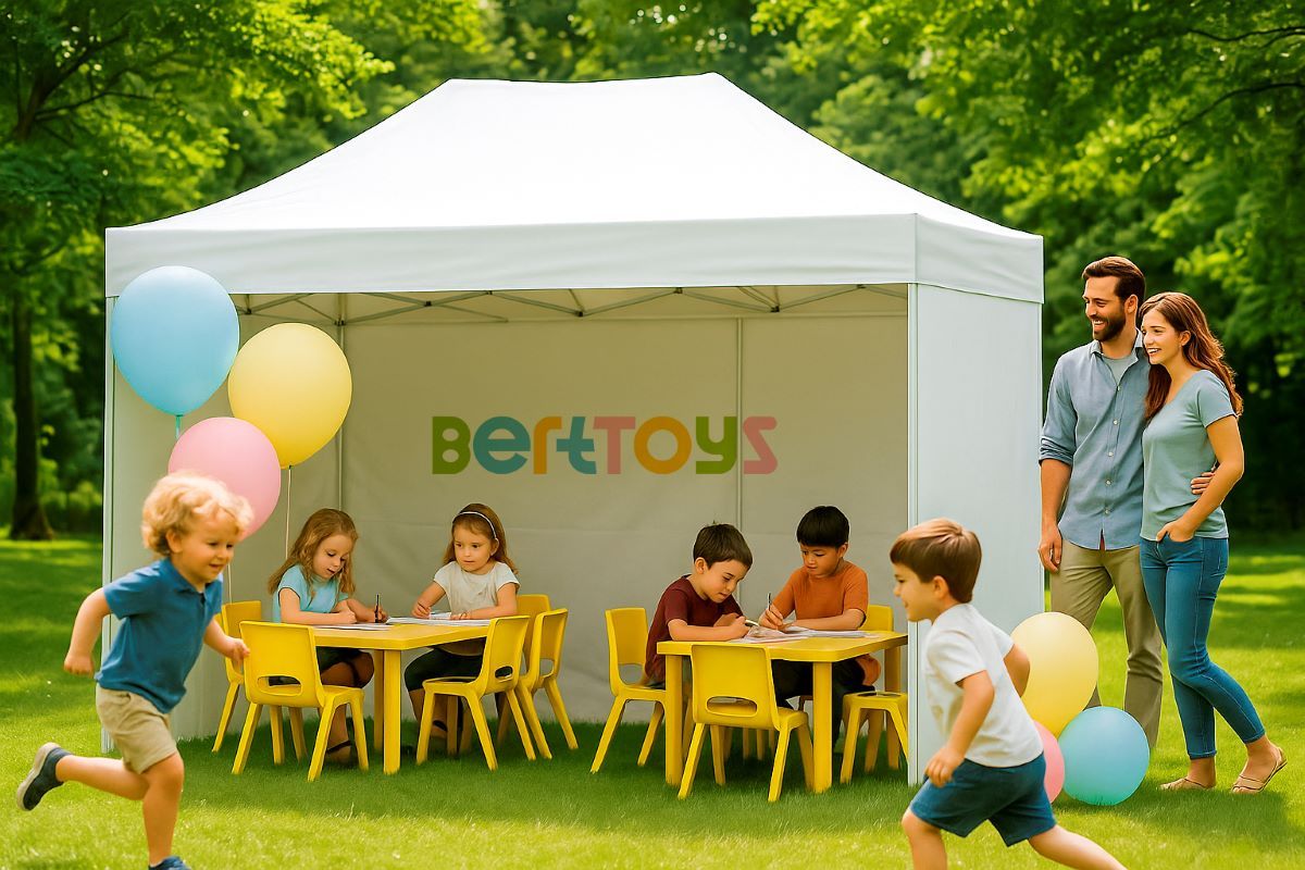 Бренд игрушек BertToys проведет мастер-класс на фестивале «Крутая песочница»