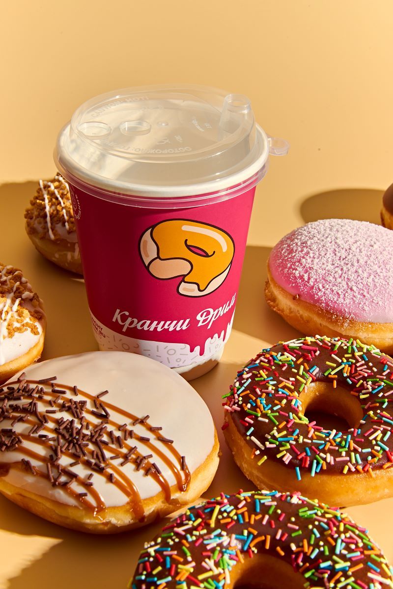 Сеть пончиковых «Кранчи Дрим» – пончики для любого случая