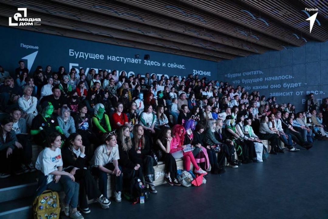 Команда сериала «Технолайк» провела День анимации в #КиноклубеПервых 