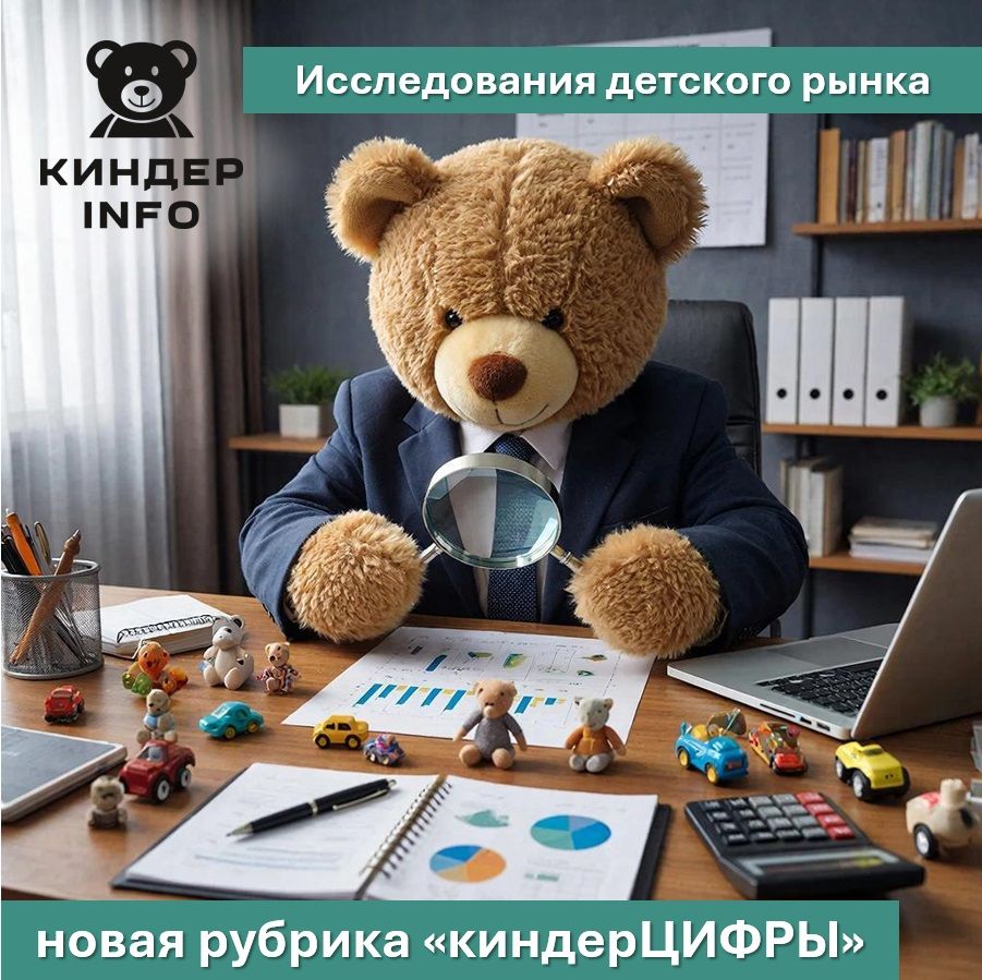КИНДЕРinfo: рубрика киндерЦИФРЫ. Исследования рынка детских товаров