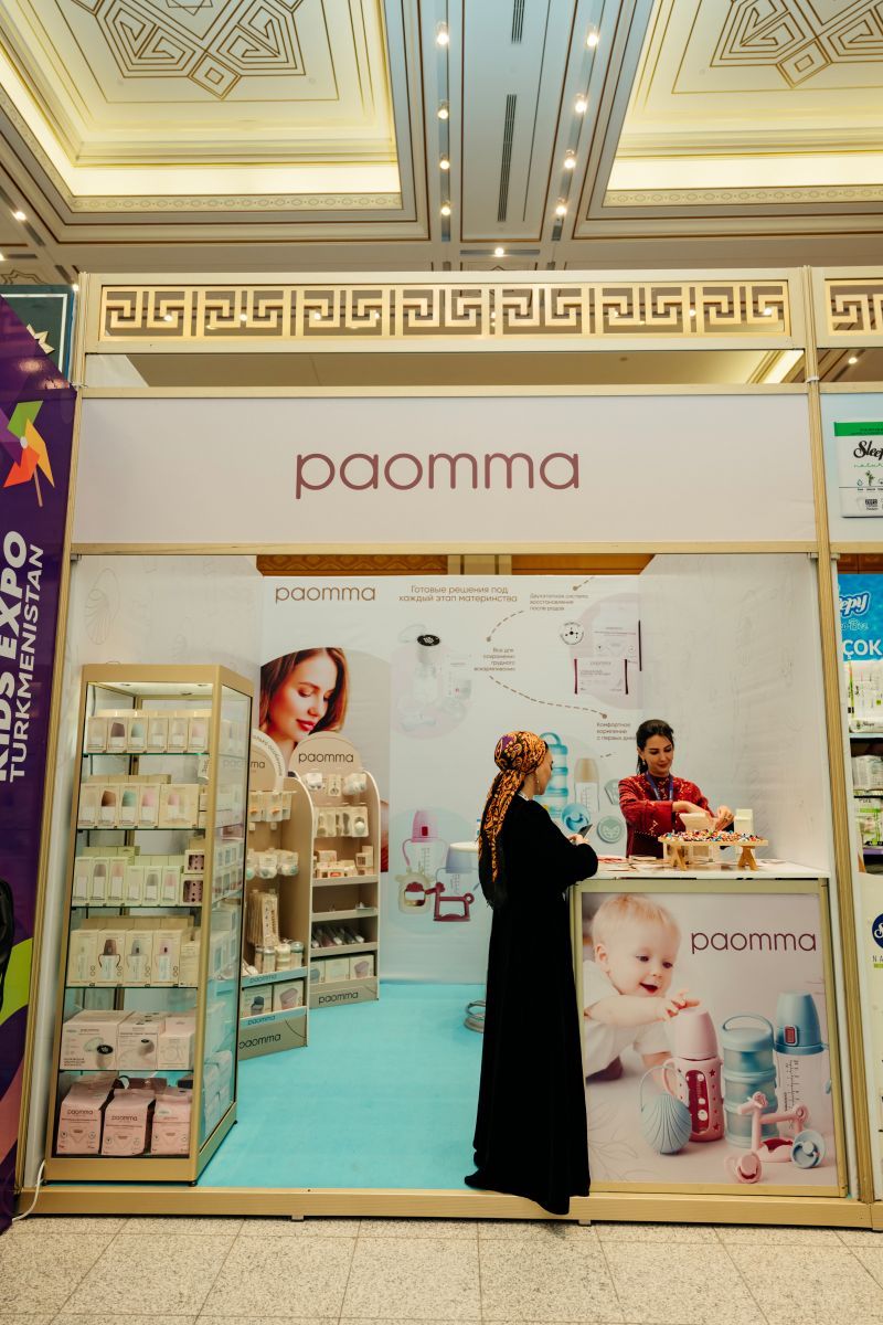 Paomma на международной выставке Kids Expo 2026 в Туркменистане