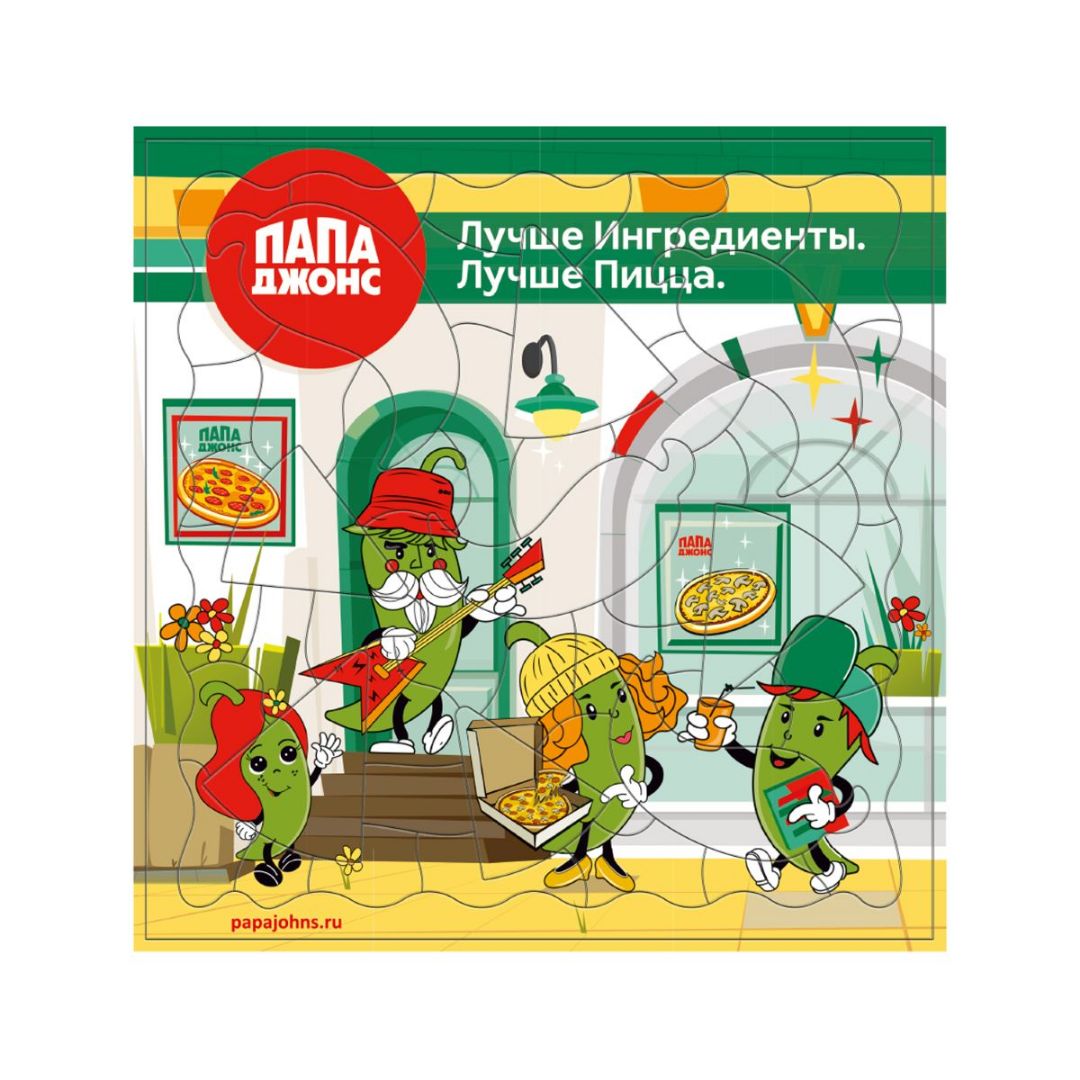 Фигурный пазл Геодом