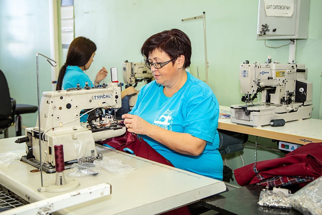 Производство детской одежды на швейной фабрике «Лидер-Торг»