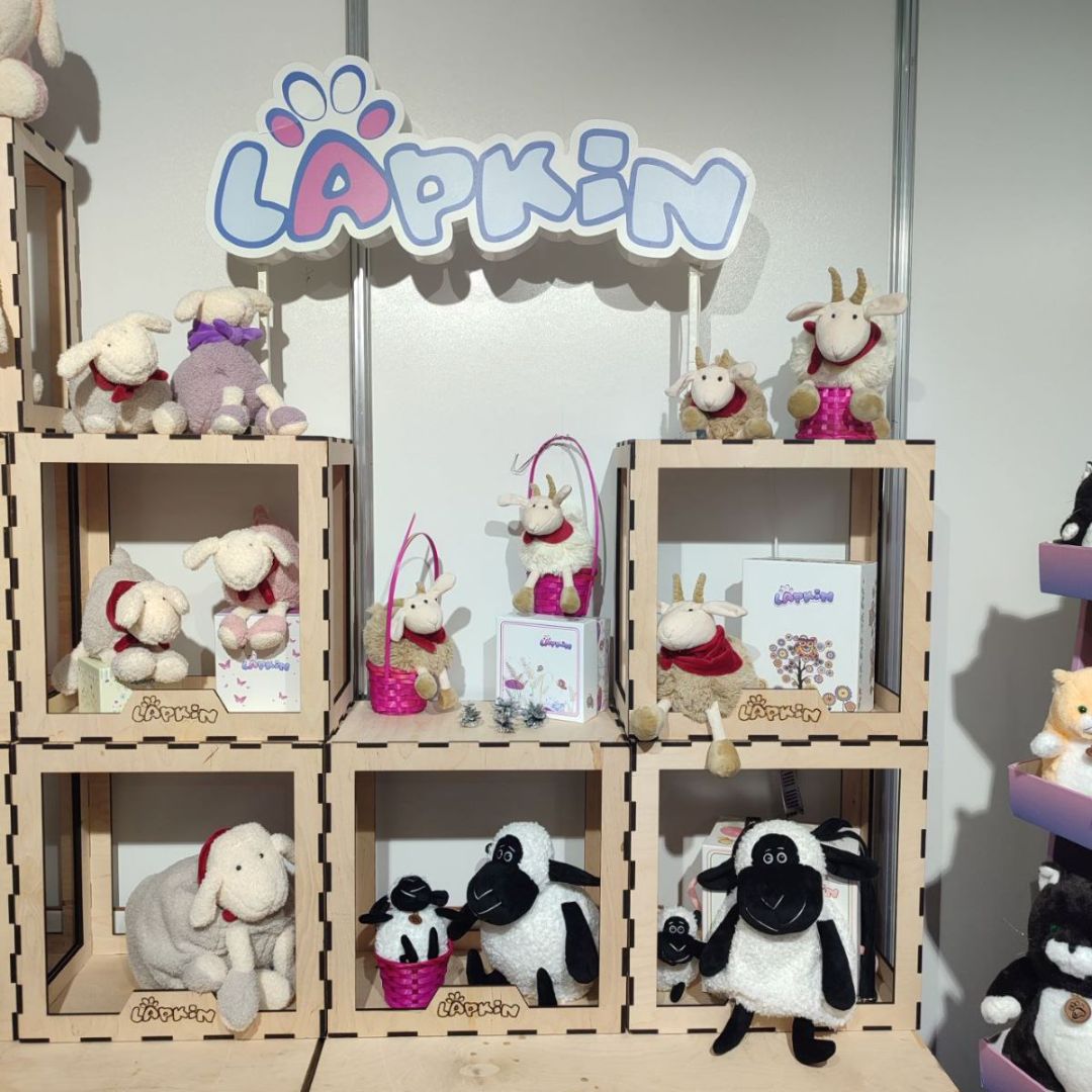 Lapkin на выставке Игрушка Маркет