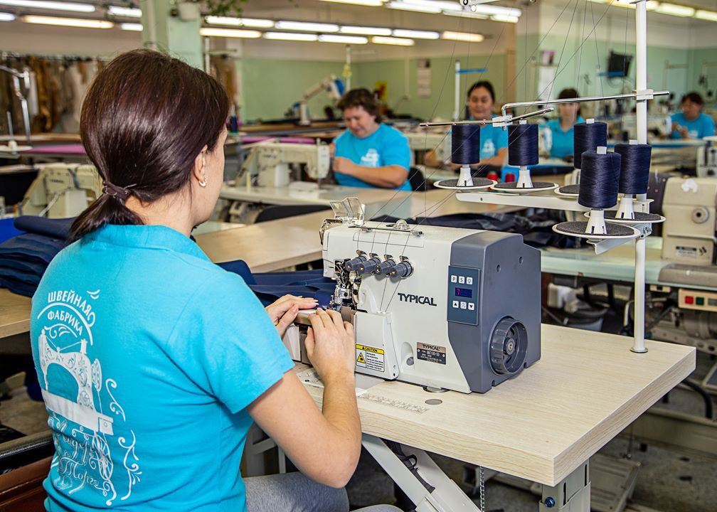 Производство детской одежды на швейной фабрике «Лидер-Торг»