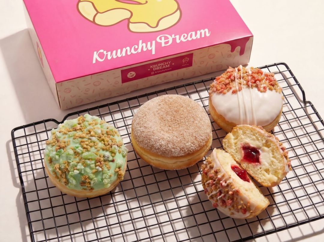 Сеть пончиковых «Кранчи Дрим» – пончики для любого случая