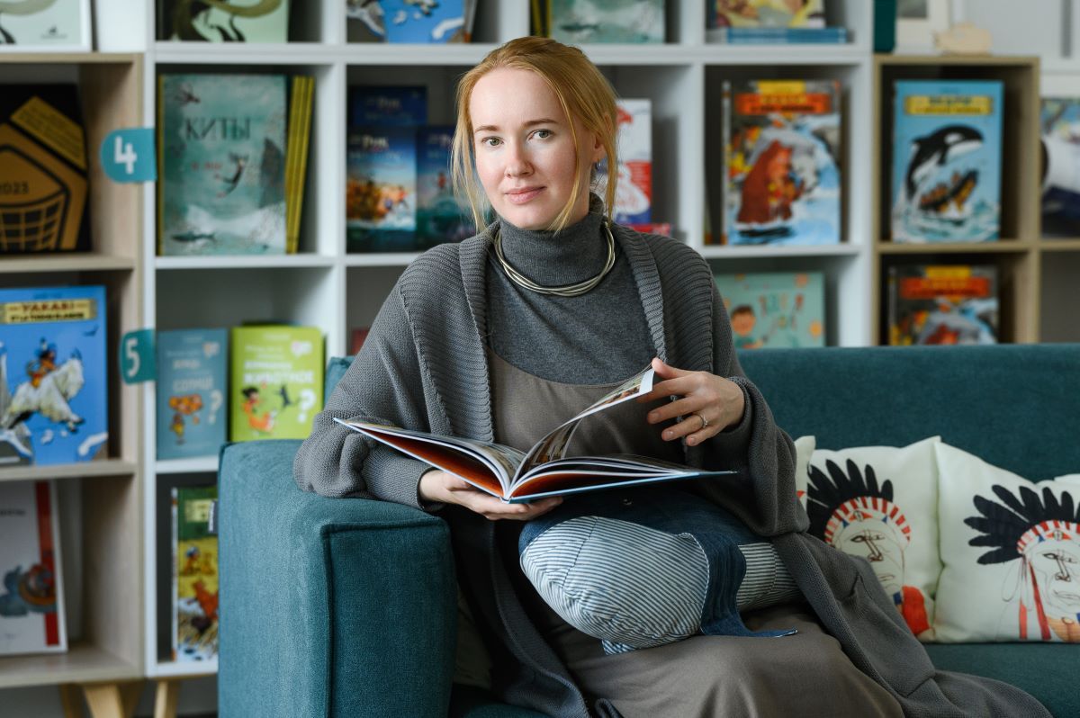 Мария Терехова, издатель «Ламинарии»