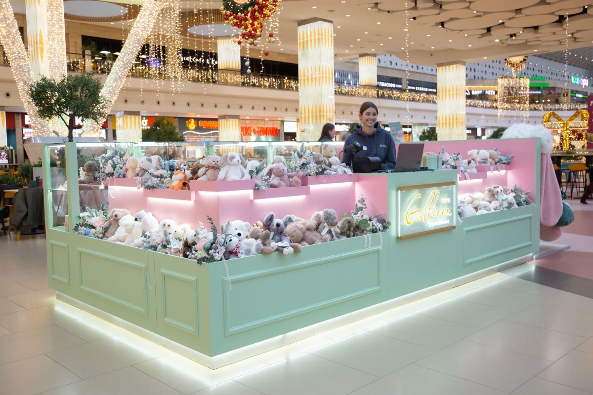 Gulliver Toys открывает первые островные магазины мягких игрушек