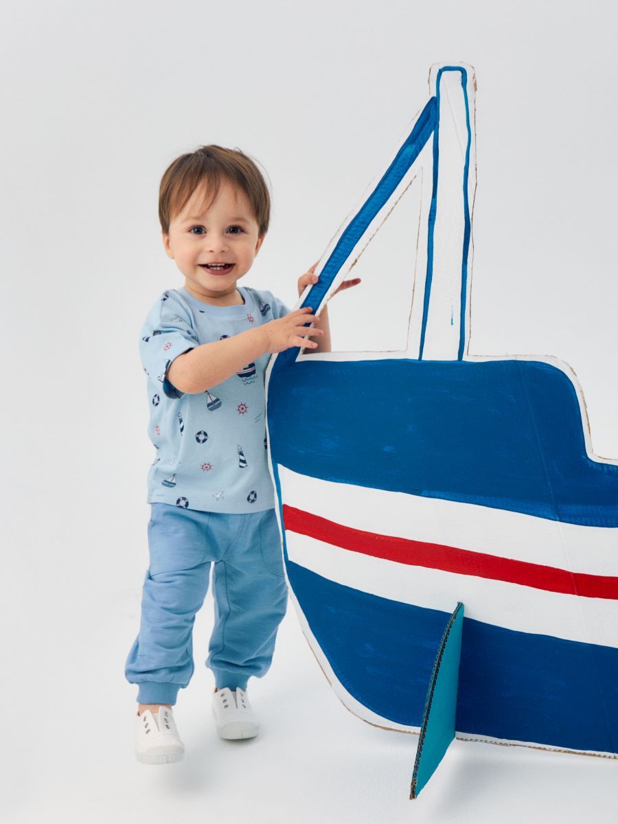 Под небом голубым: коллекция «Весна-Лето 26» от Babybu