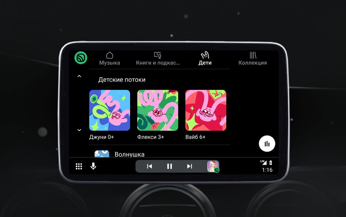 Музыкальный сервис «Звук»: 41% россиян включают современные треки детям в дороге