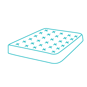 чистка двуспального матраца