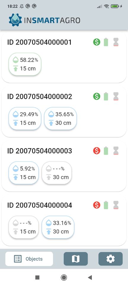 InSmartAgro Android application