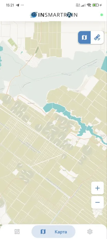 InSmartRain - Android приложение для управление парком дождевальных машин