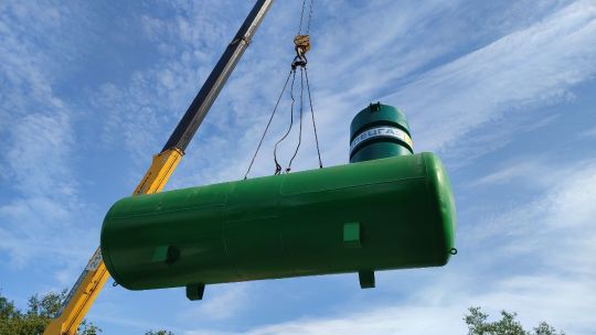 Промышленный газгольдер