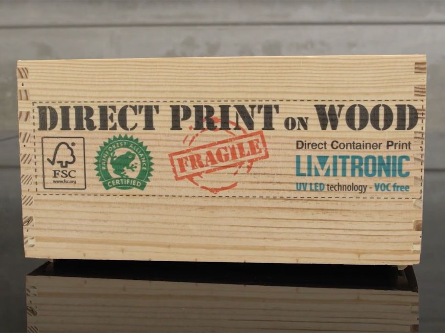 Limitronic V5 CMYK печать по дереву