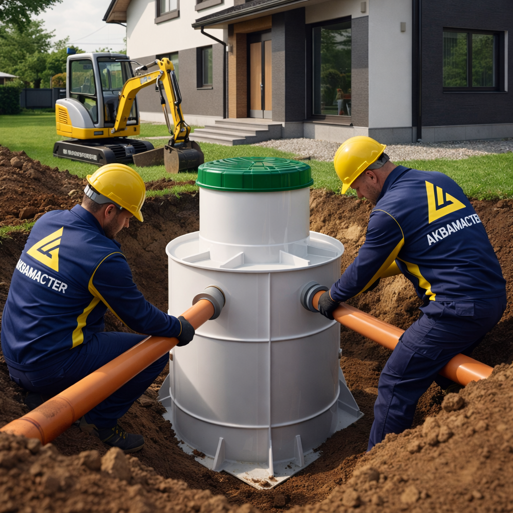 Монтаж автономной канализации