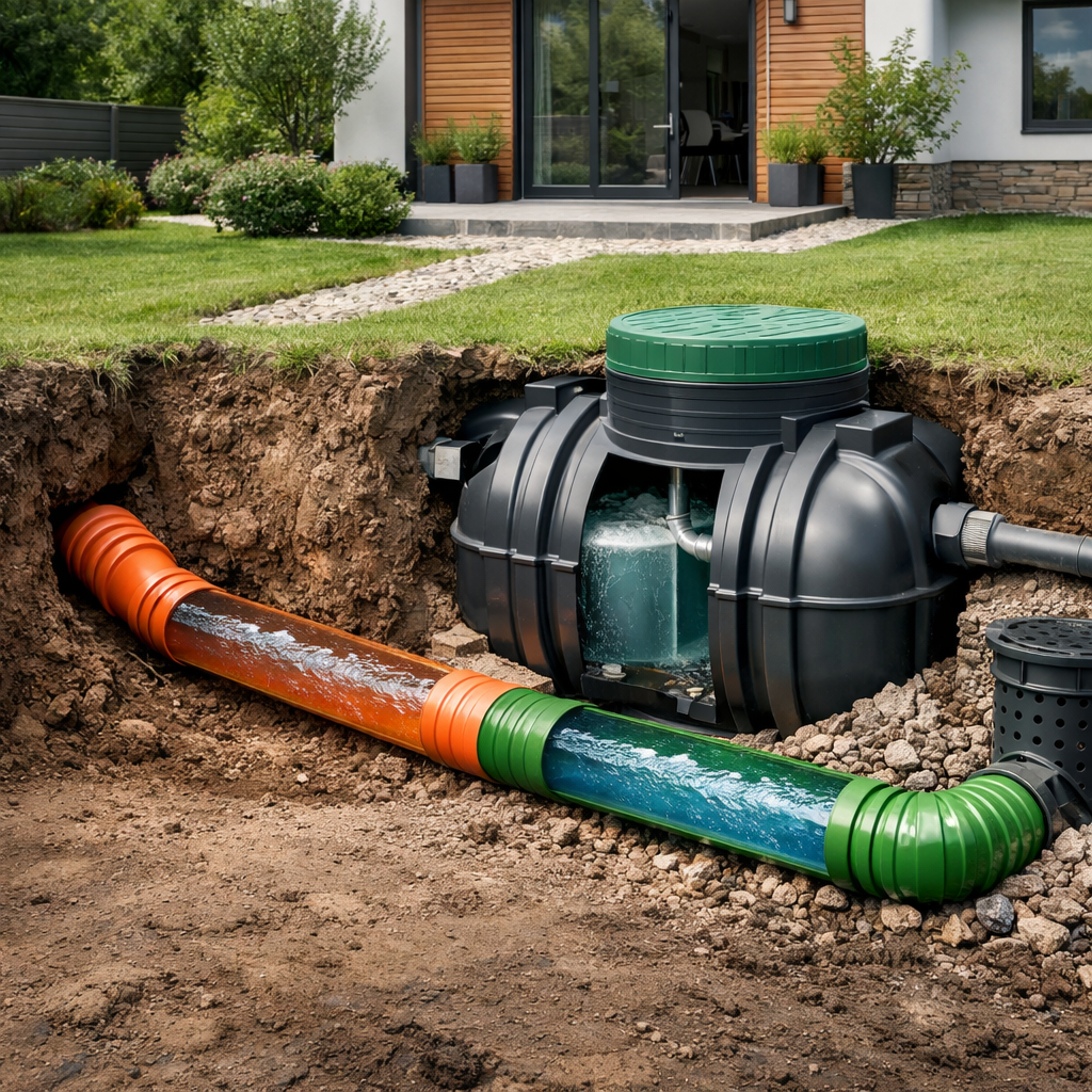 Нужно ли разделять стоки из дома для септика