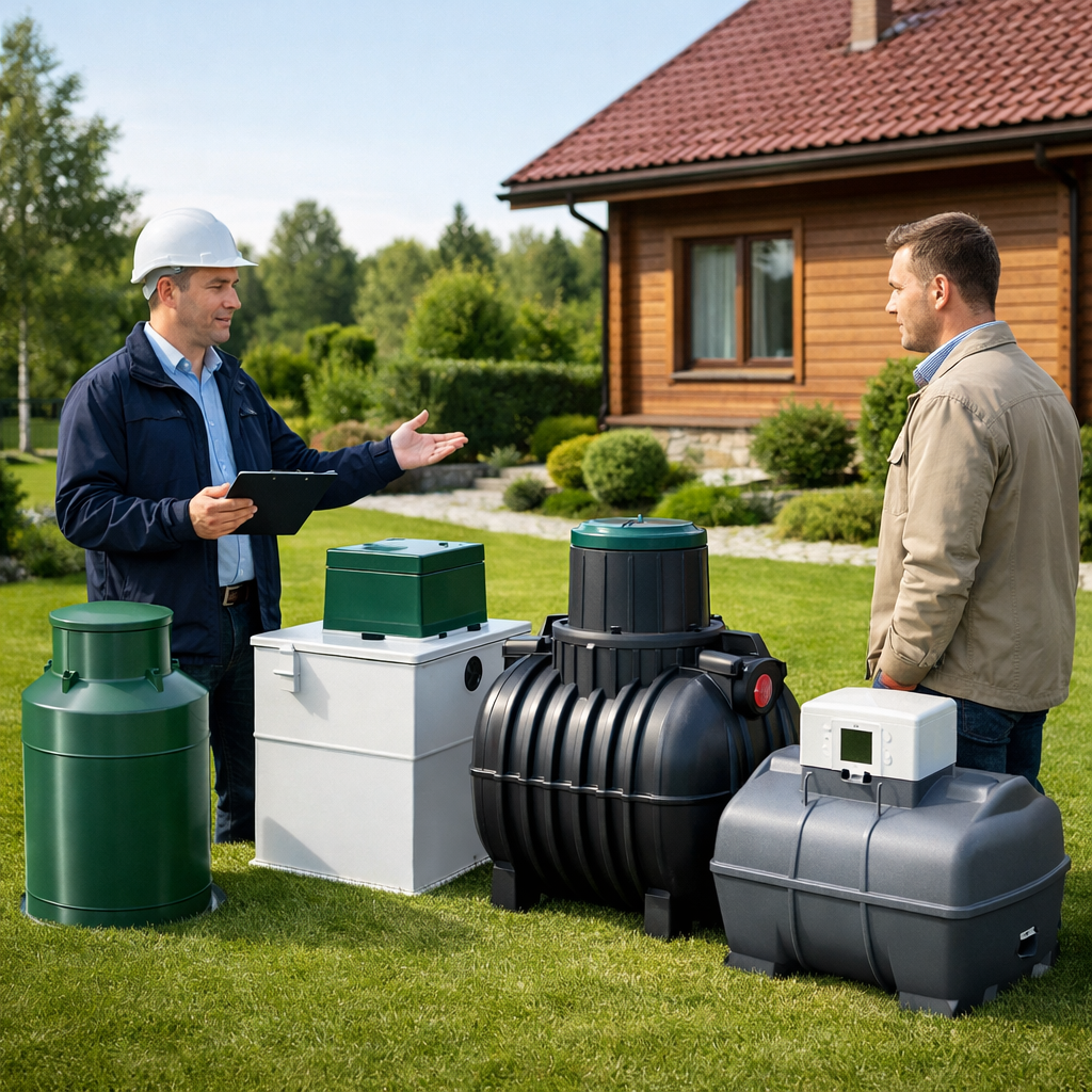 как выбрать септик для дачи